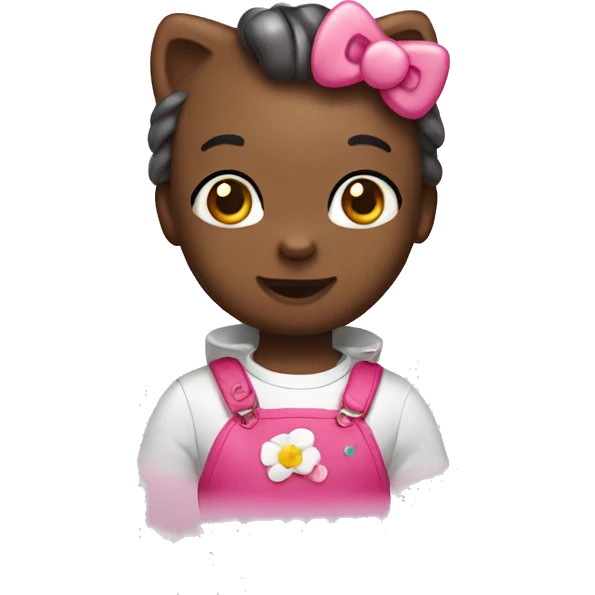 Cute hello kitty  emoji