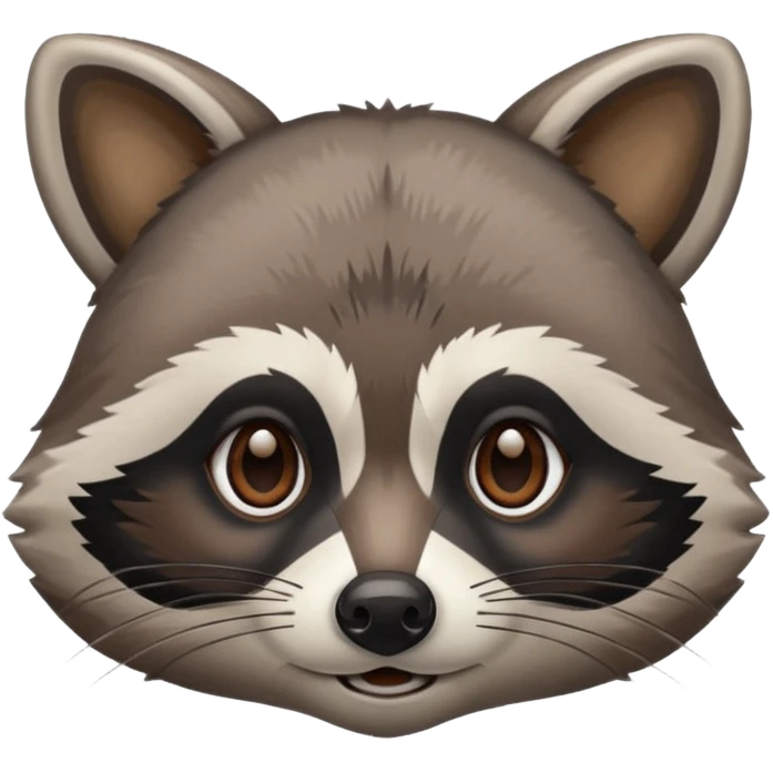 raccoon face  emoji