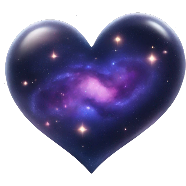 galaxy heart emoji