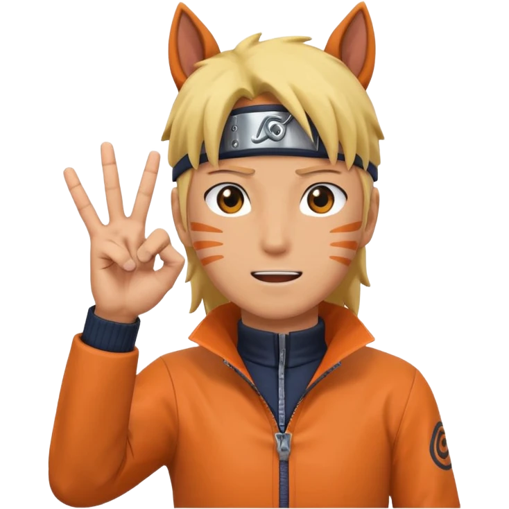 Horse hand sigh in naruto just hands no characters emoji