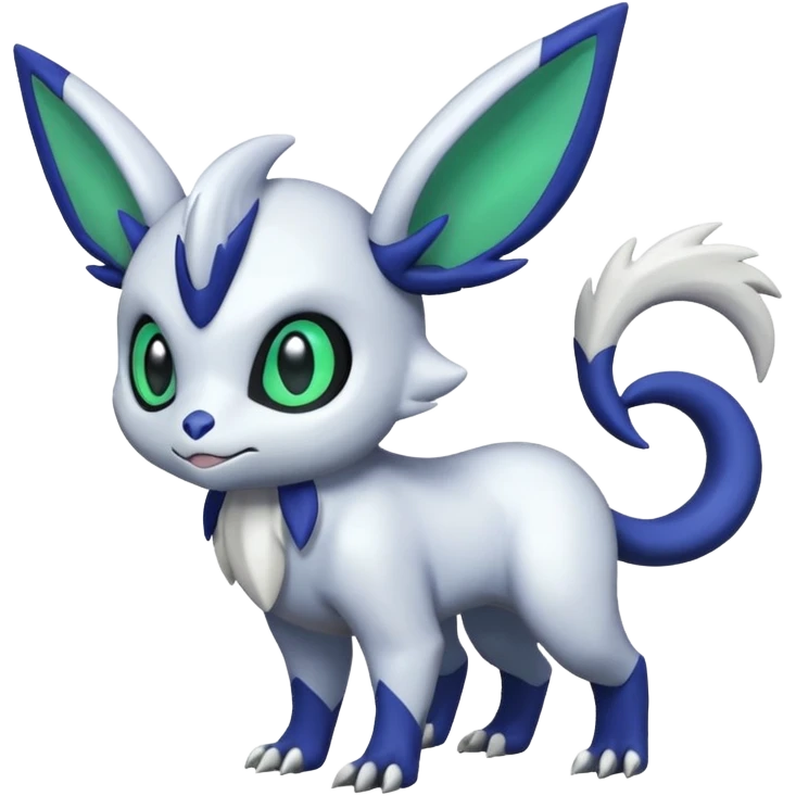Shiny Absol-Noibat-Trico-Hybrid (Full body) emoji