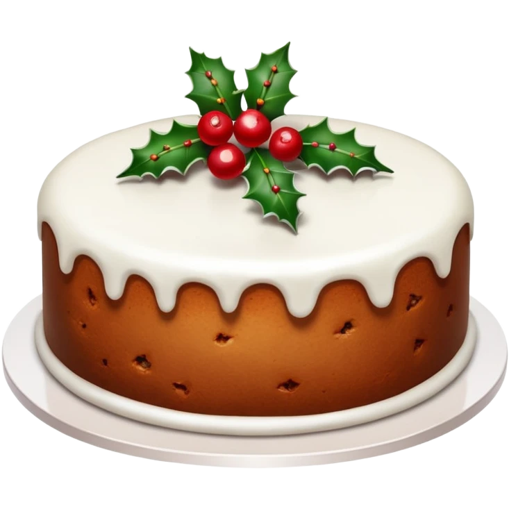 Christmas Cake emoji