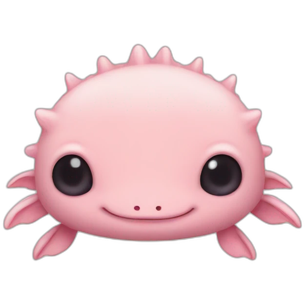 cute axolotl emoji