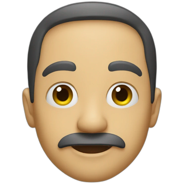 cabeça-metade emoji