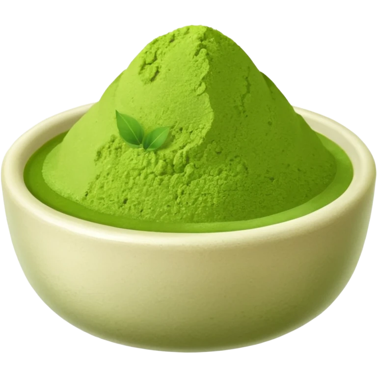 Green matcha  emoji