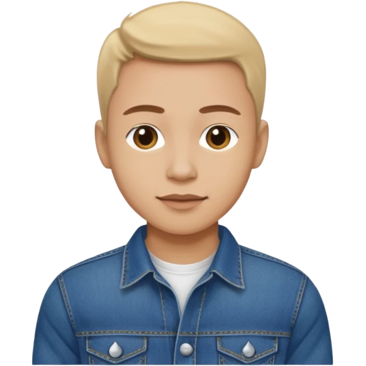 washing deep blue long denim 



 emoji