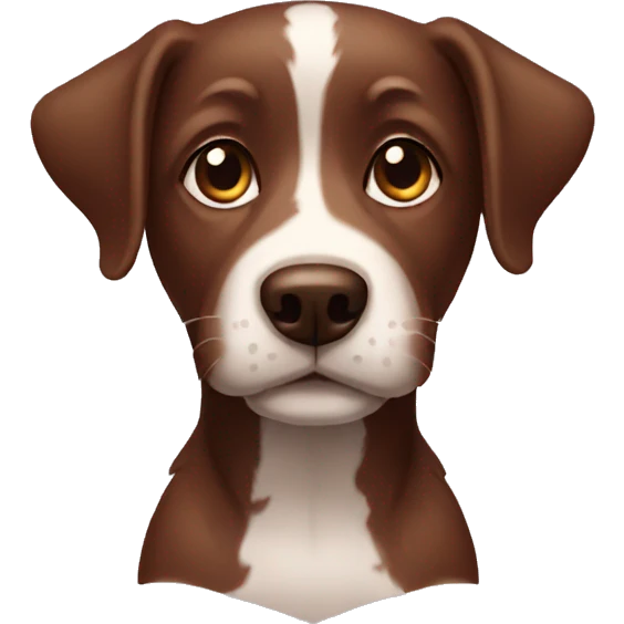 brownie dog emoji