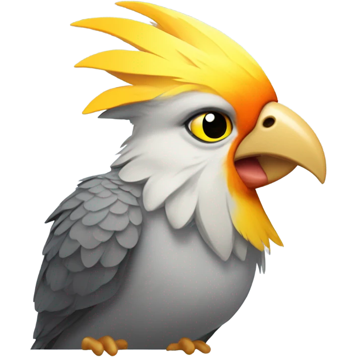 cockatiel emoji