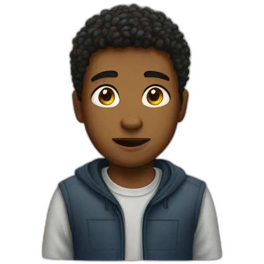 The boy who ran out of money emoji