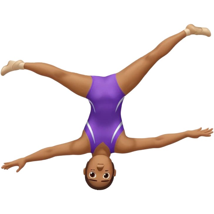 gymnast flip / cartwheel action emoji