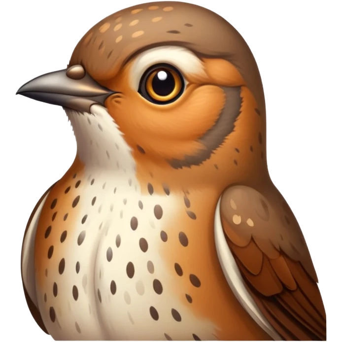a thin thrush emoji
