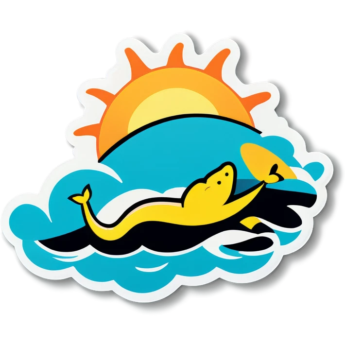 Laying out in the sun emoji