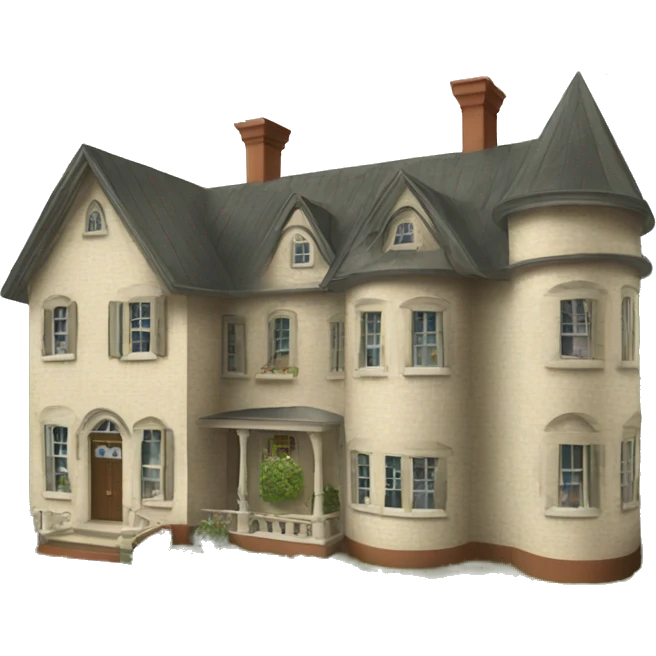 country house emoji