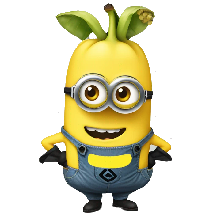 Minions banana emoji