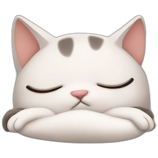 sleepy cat emoji emoji