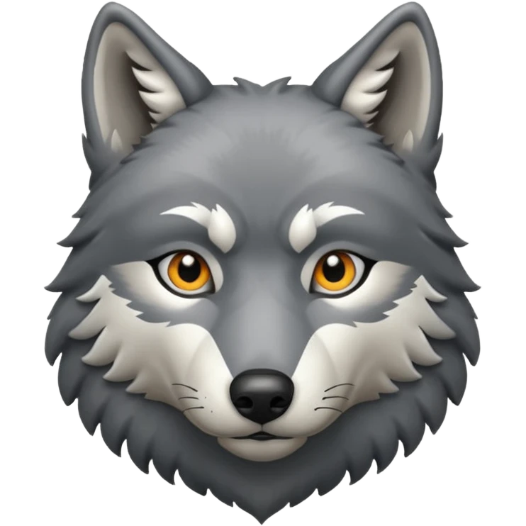 Wolf face emoji