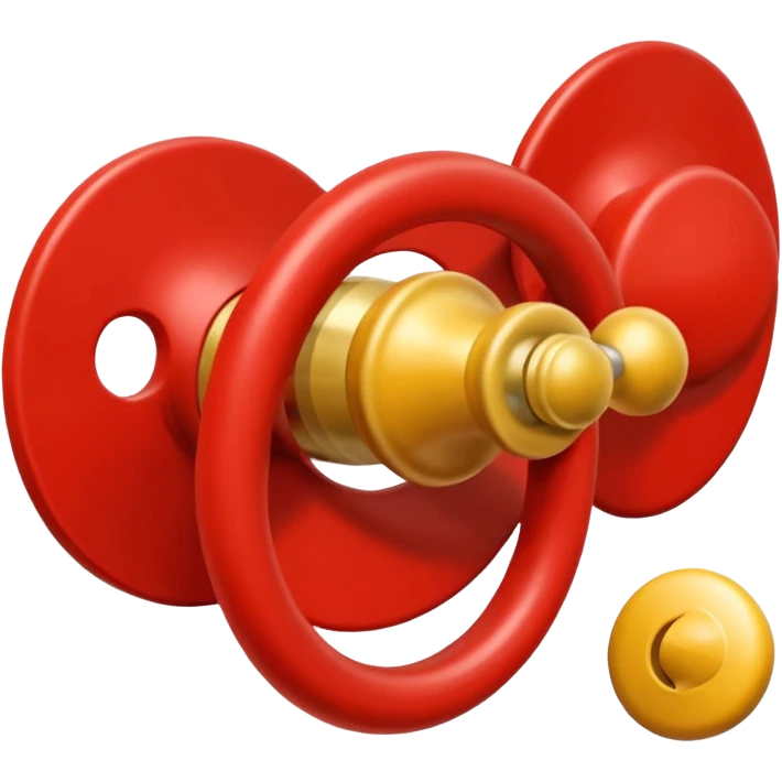 Детская соска в ретро-стиле. СССР 1920-е годы emoji