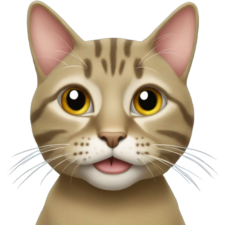 very smelly cat emoji