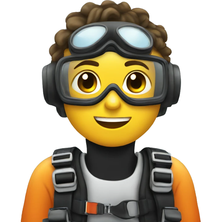 Me as a diver inside the aircraft emoji