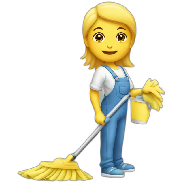 cleaning emoji
