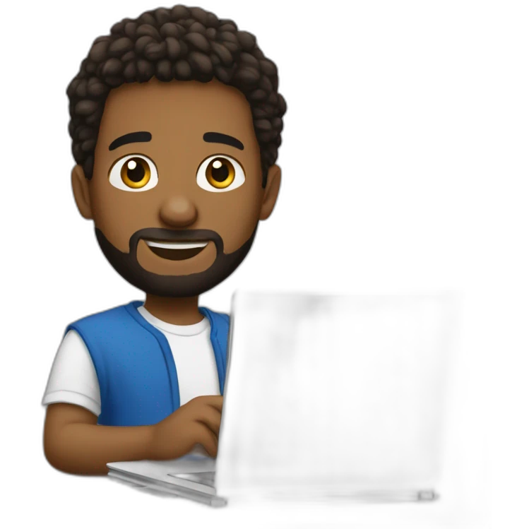 devin jatho with a notebook emoji