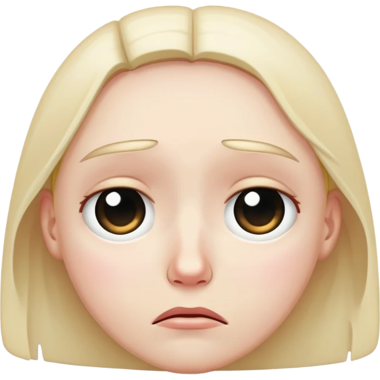 sad face emoji