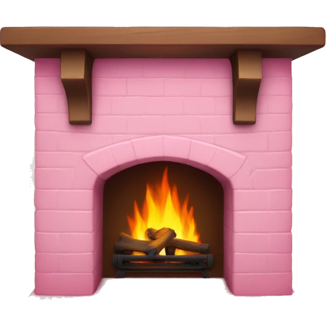 Winter Pink FirePlace emoji