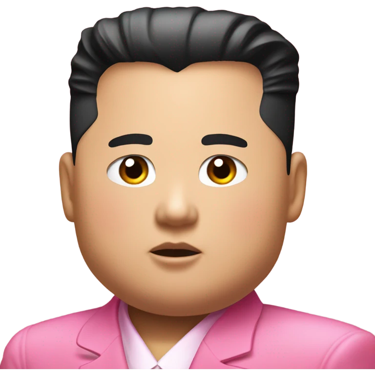 kim jung un pink  emoji