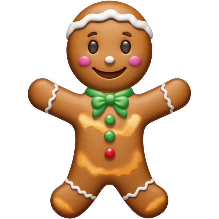 Gingerbread man  emoji