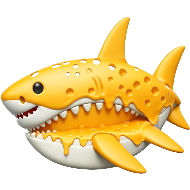 jaws with cheese emoji
