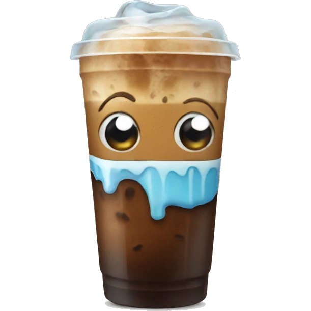 Iced coffe emoji