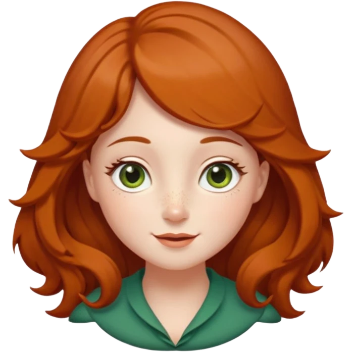 Un petit sapin vert sylvestre, féminin, regard malicieux, tâches de rousseurs délicates, joues roses. Yeux de biche brillants en forme amande, yeux couleur ambre, tronc couleur acajou. Sapin en mouvement, incurvé pour un effet vivant. Style meoji. emoji
