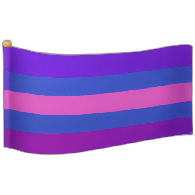 Bisexuel flag  emoji