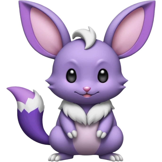 Noibat-Minccino-fusion emoji