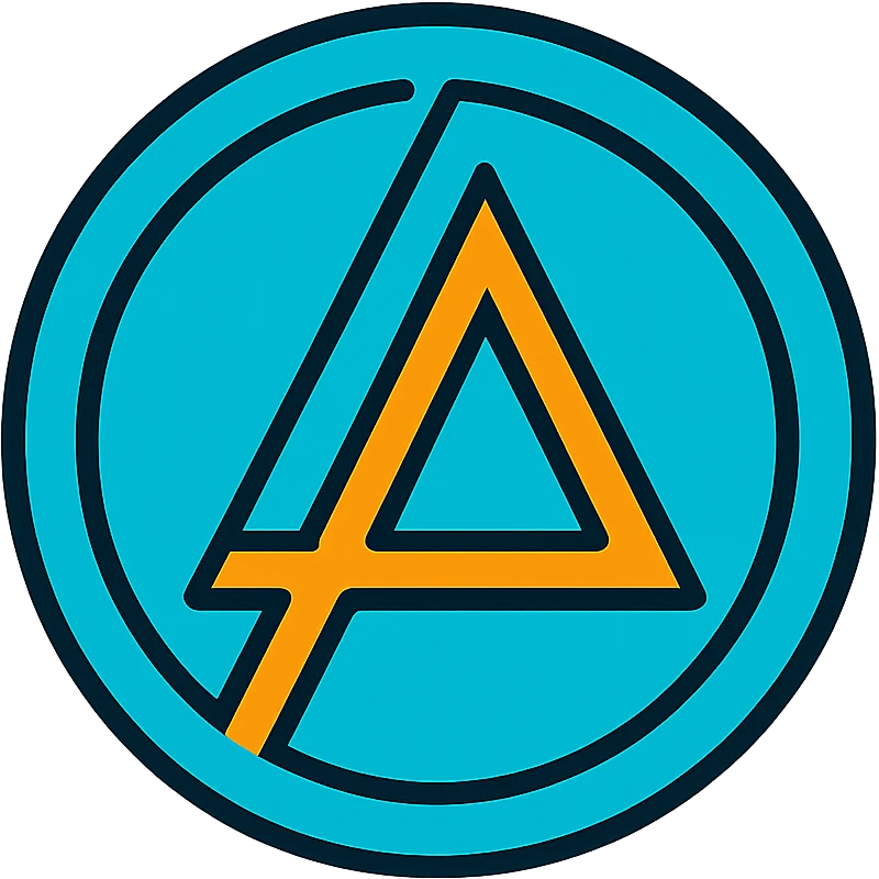 The Linkin Park logo with a circular border, color outline icon style emoji