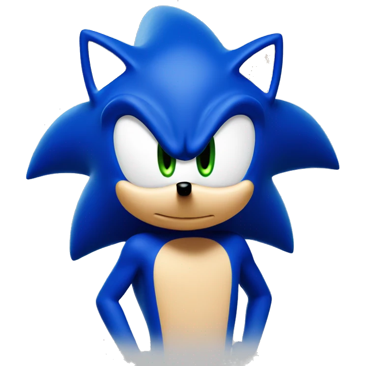 Sonic the Hedgehog emoji
