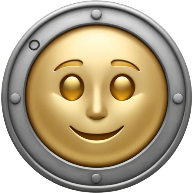 grey round dollar emoji emoji