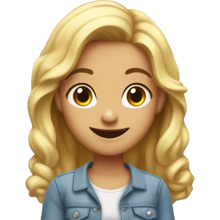 a girls saying yessss with a smile emoji