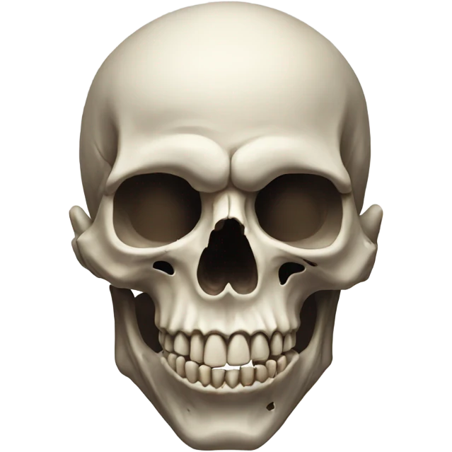 Skull mind blowing emoji