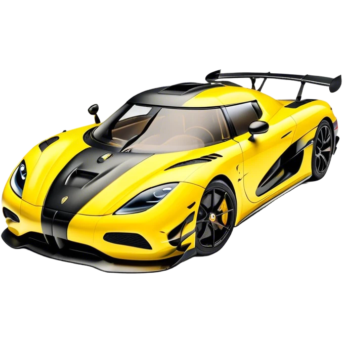 Koenigsegg Agera RS - Koenigsegg (Model Year: 2020) (Iconic colour: Yellow) emoji