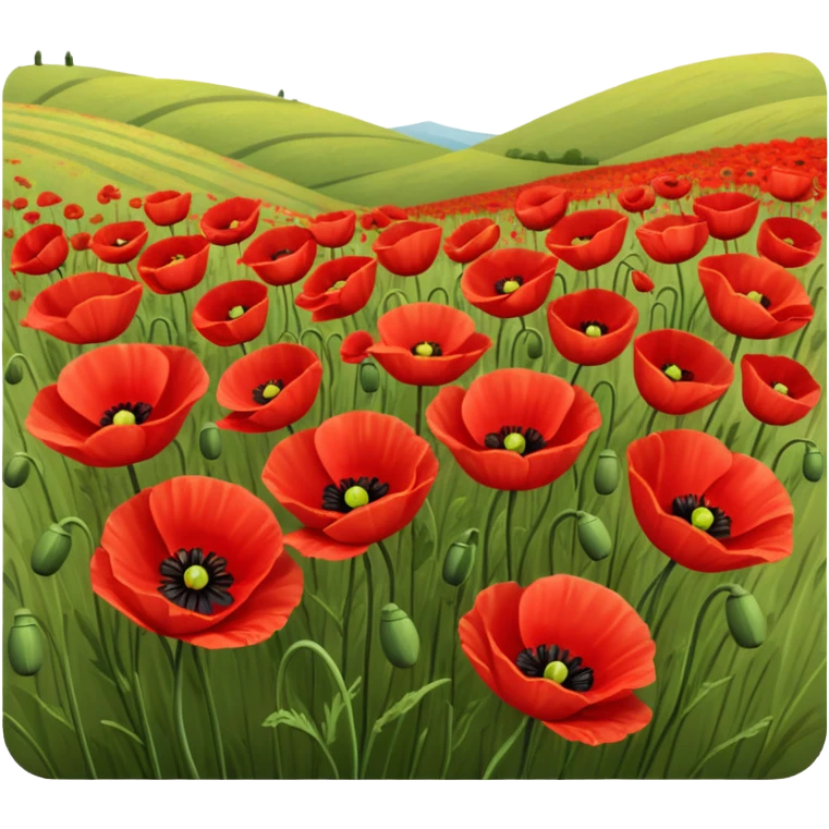 کله گیاه خشخاش emoji