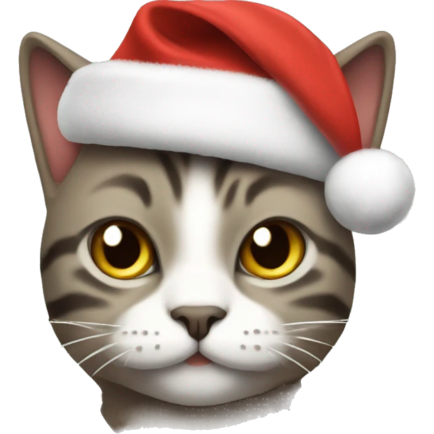 Calcio Cat christmas emoji