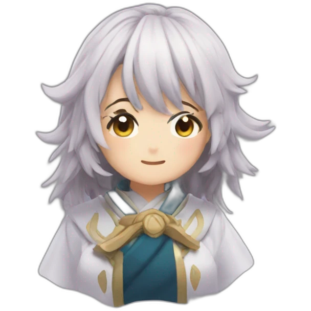 Kokomi dans genshin impact emoji