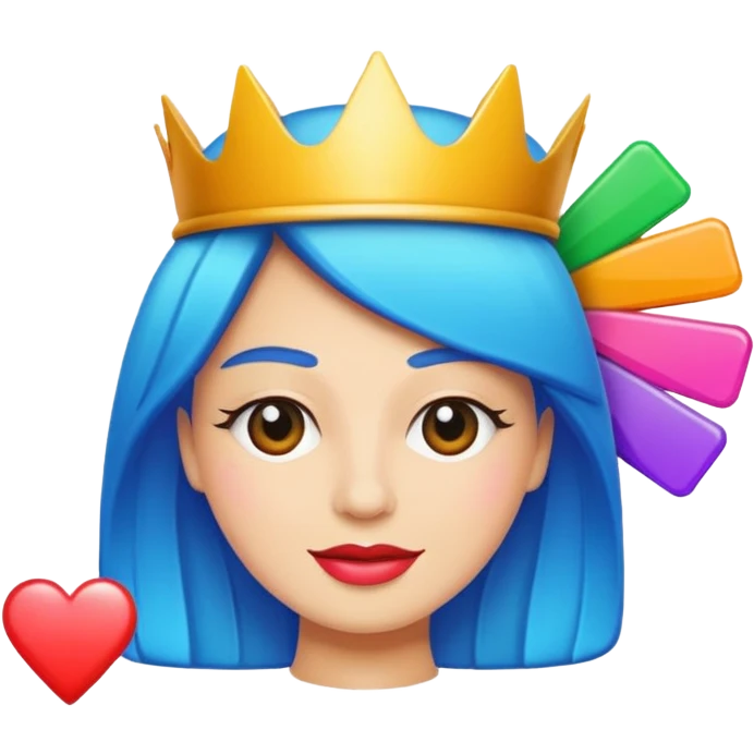 Queencard album emoji