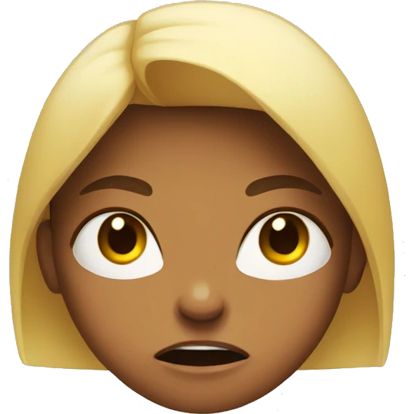 Angry girl emoji