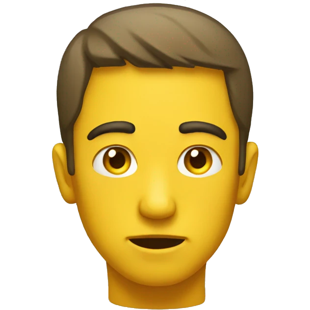 yellow emoji blank stare emoji