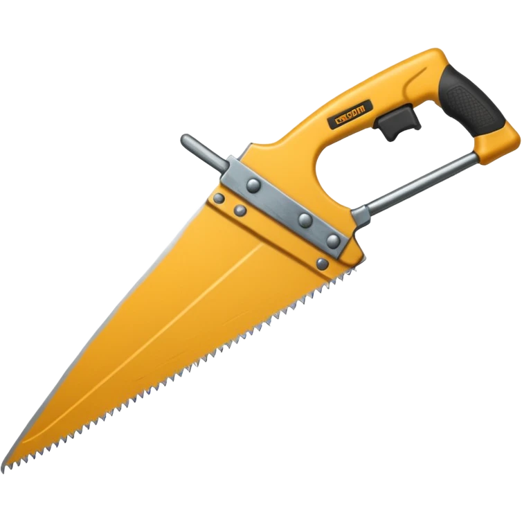 carpenter Saw with sharp blade emoji