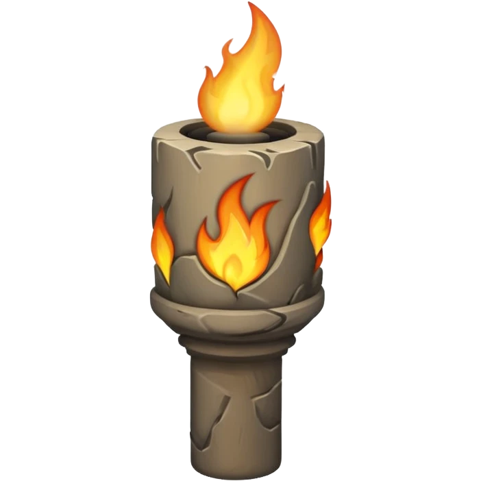 Stone Torche emoji