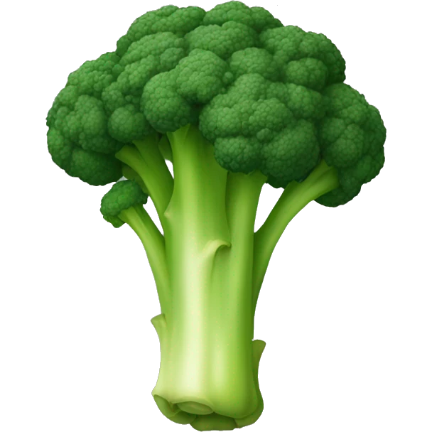 brocolli but its black emoji