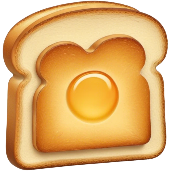 plain toast emoji